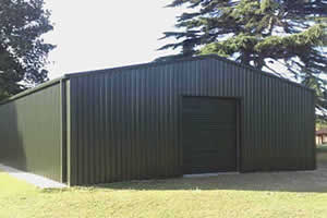 Agricultural steel building