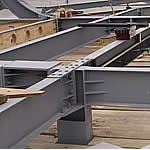 Reception roof steel small