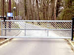 automated sliding security gate