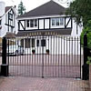 steel security gates plus auotmation